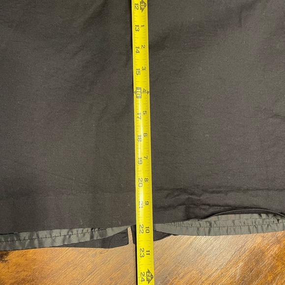 Black Skirt size 12 H&M Straight Knee length - Picture 5 of 7